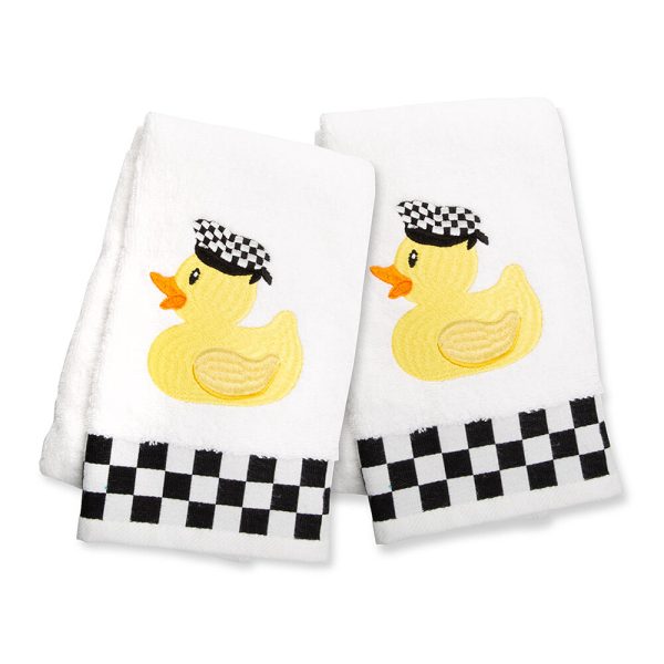 MacKenzie-Childs - Rubber Ducky Hand Towels - Set of 2