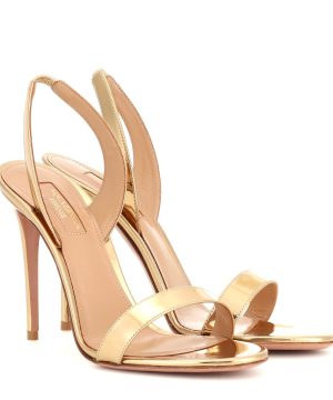 So Nude 105 patent leather sandals